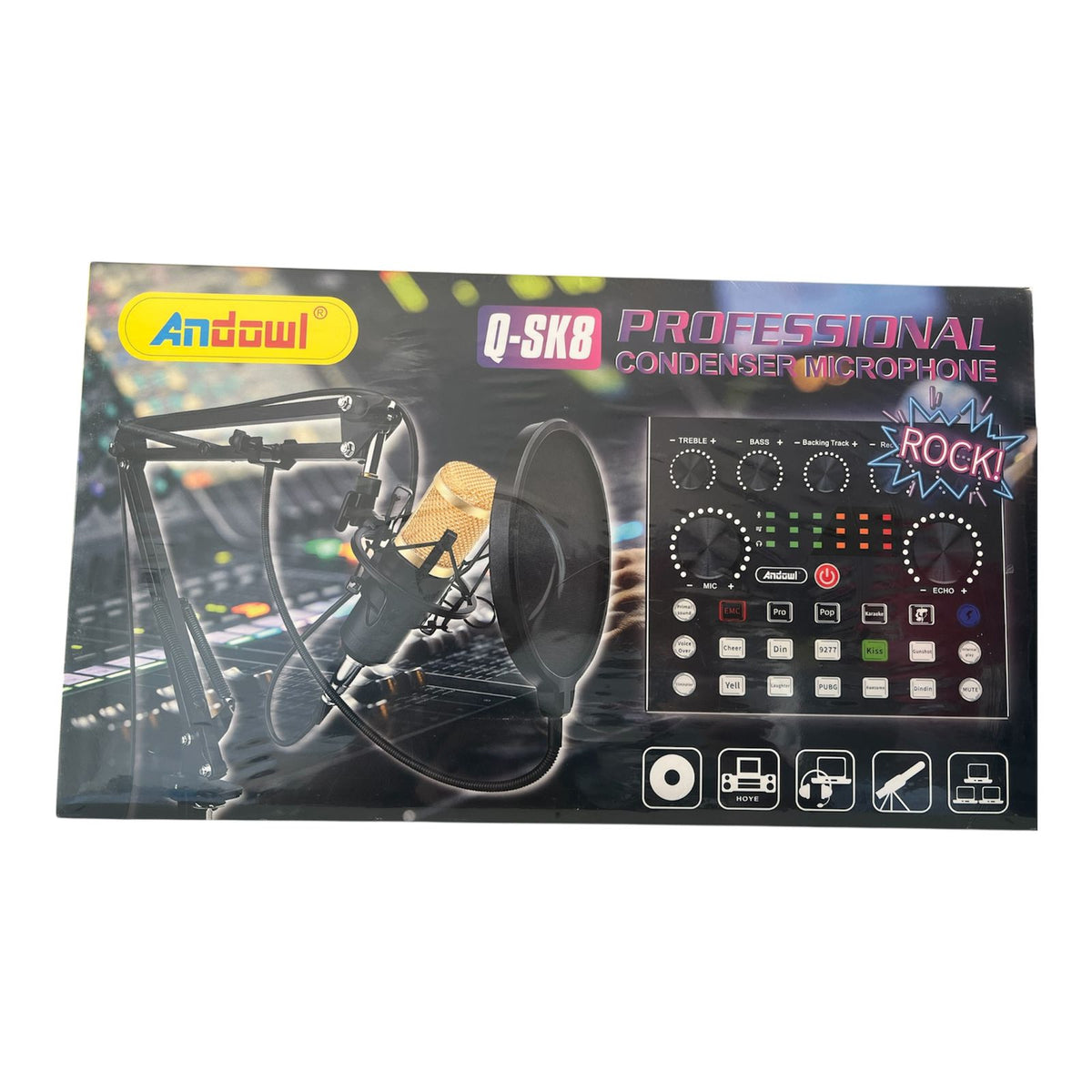 Micrófono profesional capacitivo