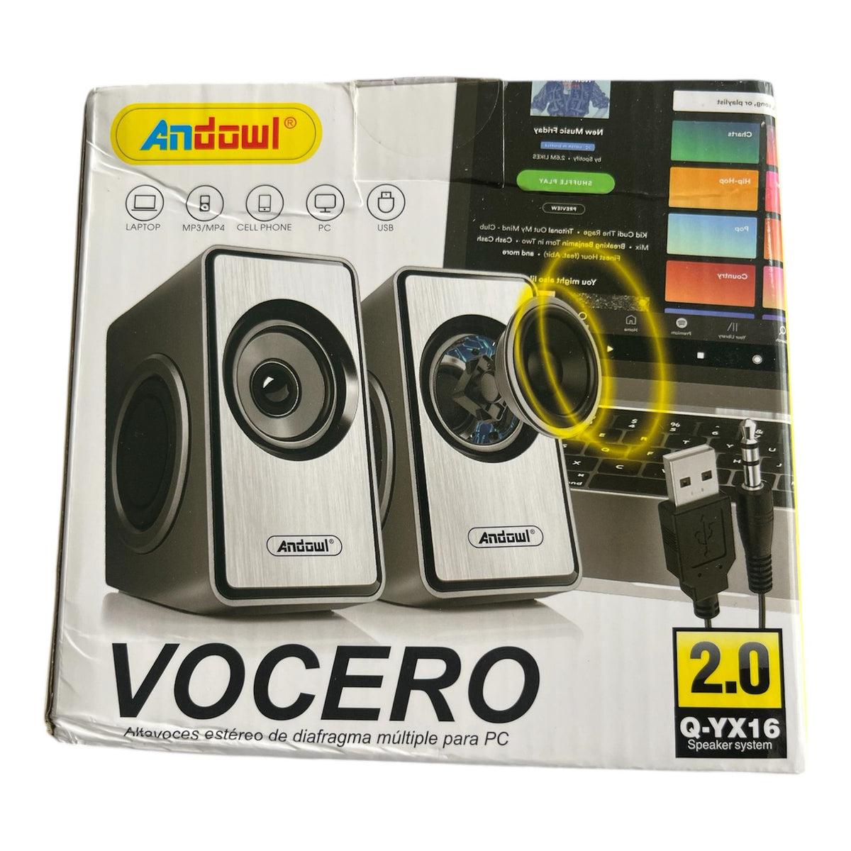 Altavoces para PC & Laptop USB