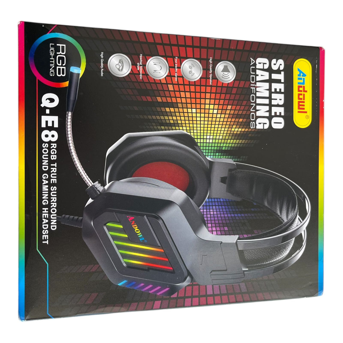 Auriculares Gamer 7.1CH Sound RGB