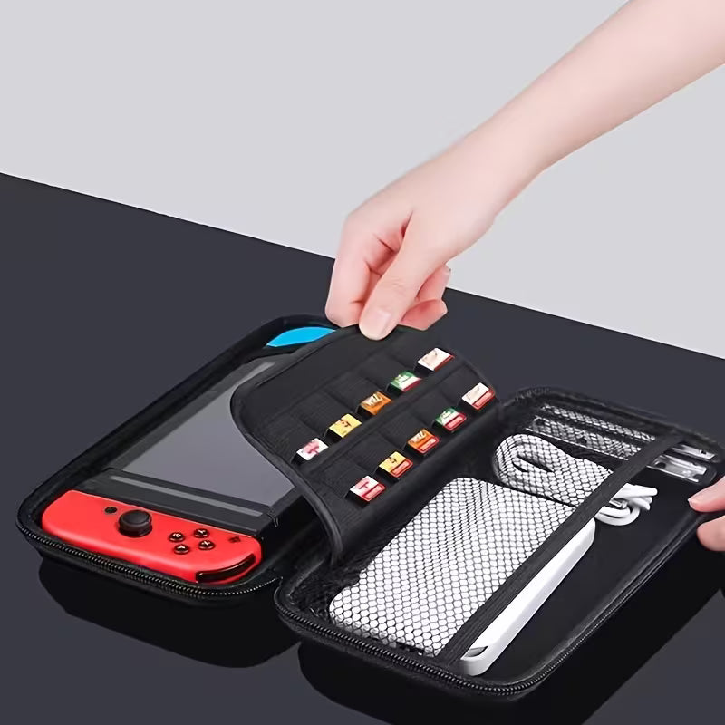 Estuche de cuero PU para Nintendo Switch