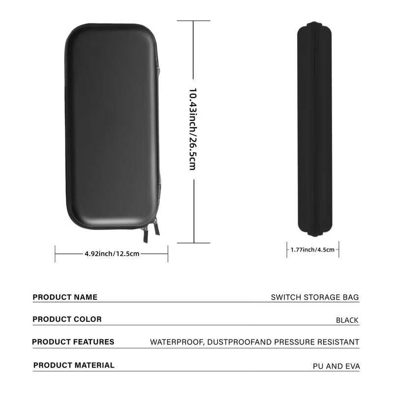 Estuche de cuero PU para Nintendo Switch