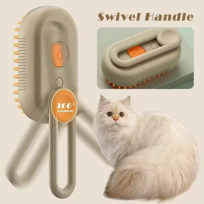 Cepillo de vapor para mascotas